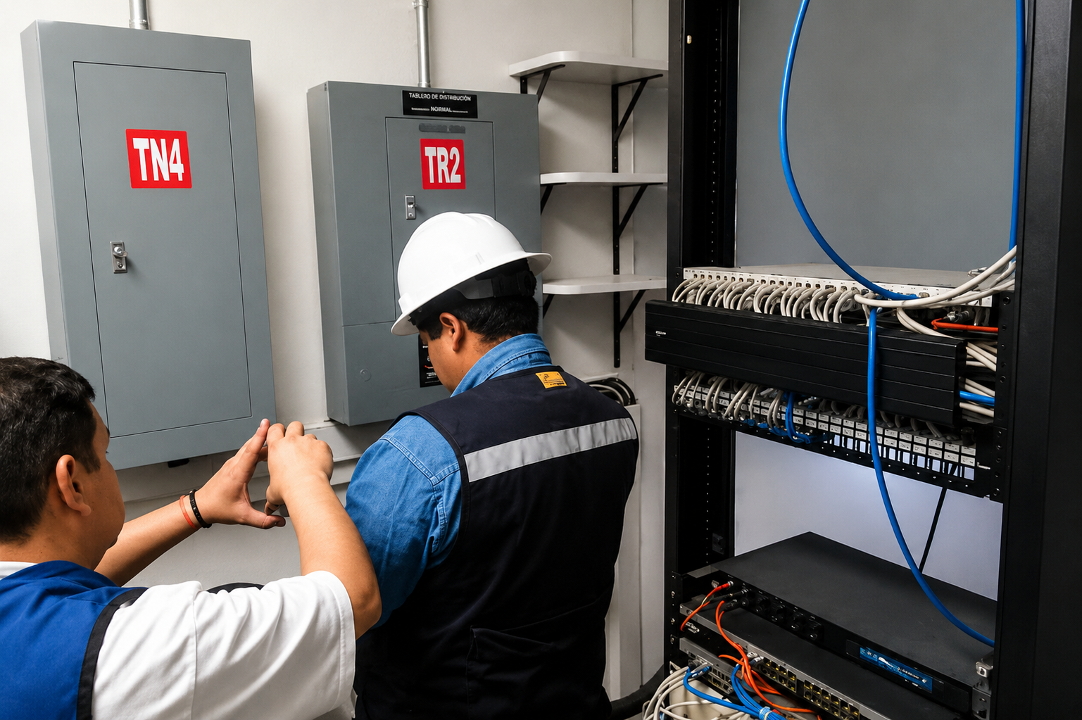 Instalación de redes y equipo eléctrico